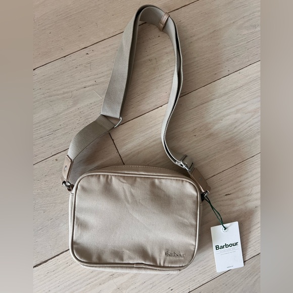 Barbour Handbags - Barbour Olivia Tan Crossbody Bag with Adjustable Strap NWT